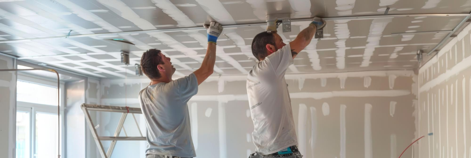 Team bei der Arbeit an einem Bauprojekt